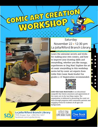 Little Fish Comic Art Workshop