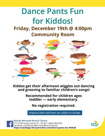 Dance Pants Flyer