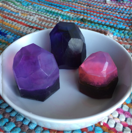 gemstone soap