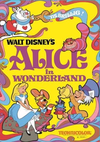 Poster for "Alice in Wonderland" (1951)