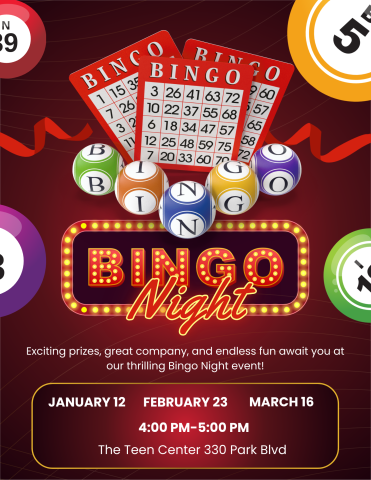 Bingo night flyer.