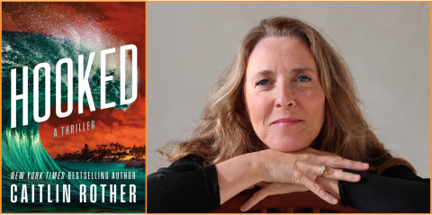 caitlin rother with hooked front cover