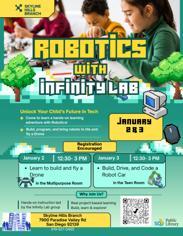 Robotics with infinity lab.
