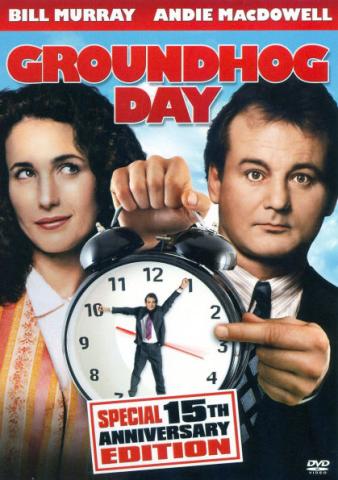 groundhog day movie poster