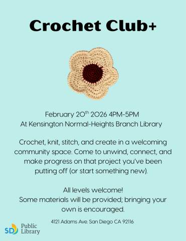 yellow flower doilie flyer with teal background