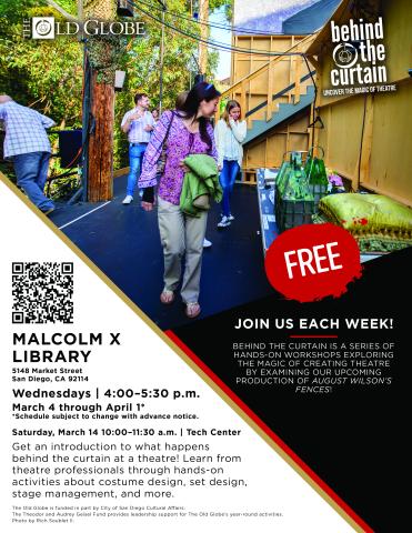 Behind the Curtain Old Globe