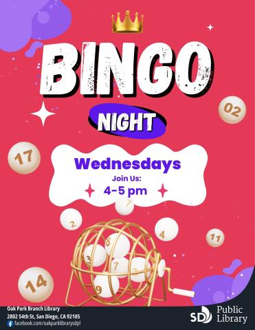 Flyer describing library program