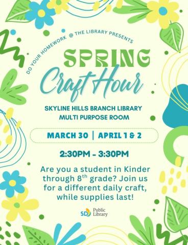 Spring Craft Hour 