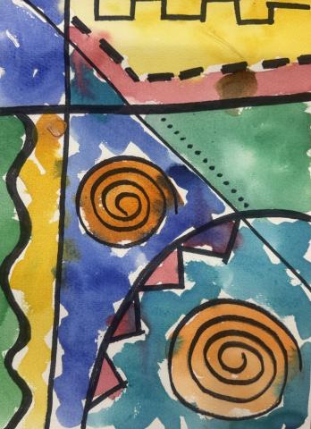 Student art from Zamorano Fine Arts Academy