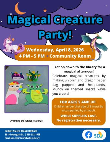 Magic Creature Party