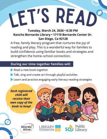 Let's Read Flyer