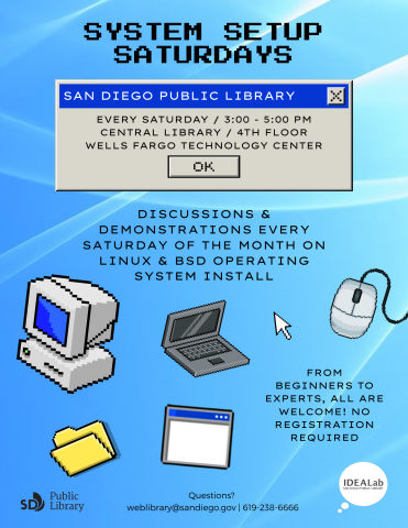 System Setup Saturdays