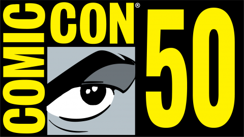 Comic-Con 50th logo