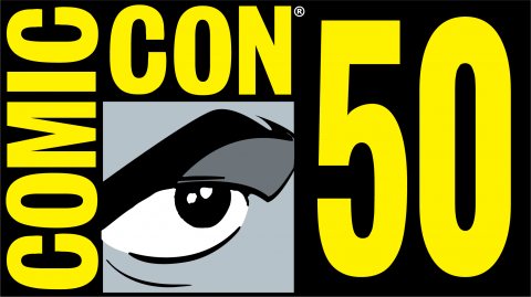 Comic-con 50th logo