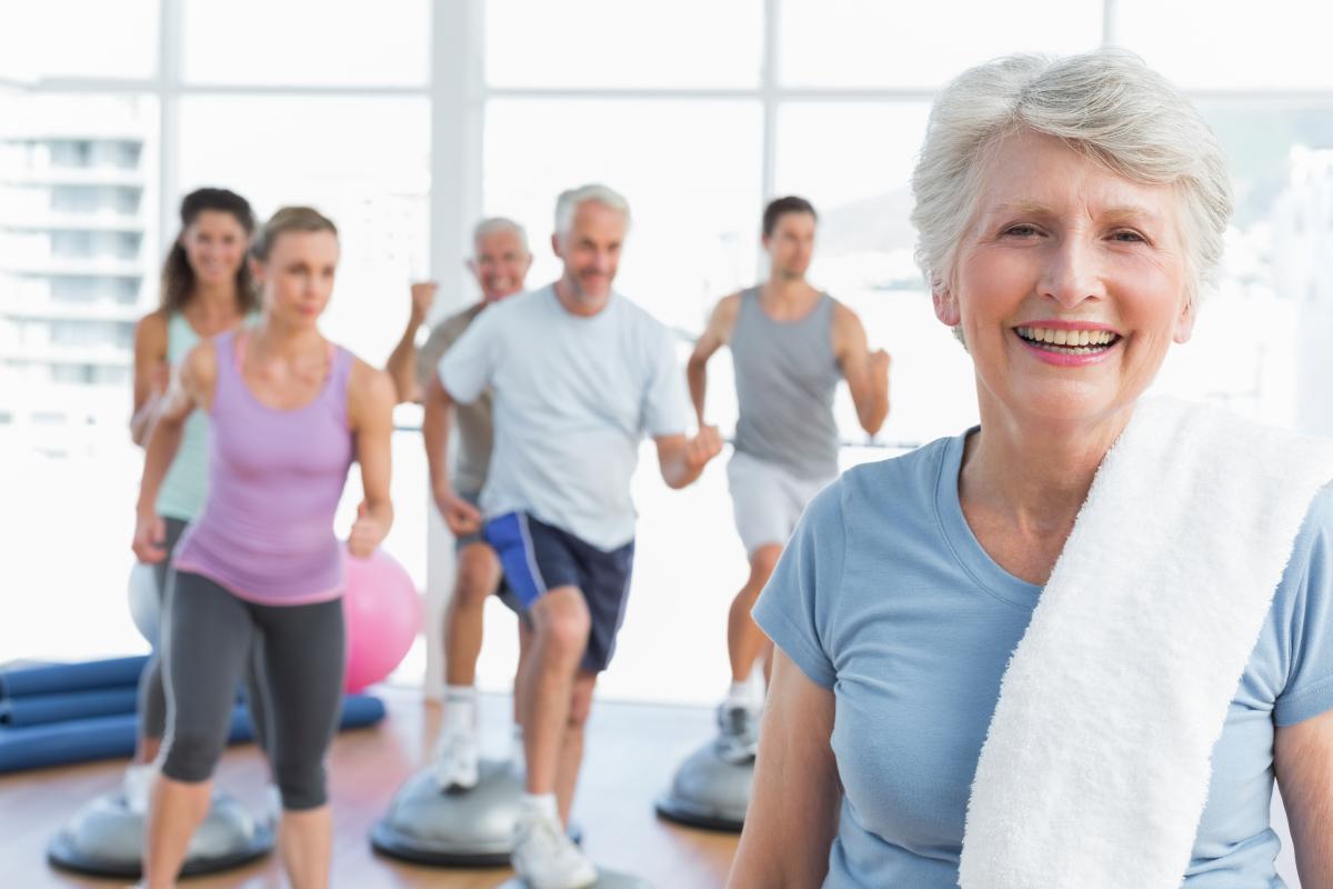 Older Adults Working Out