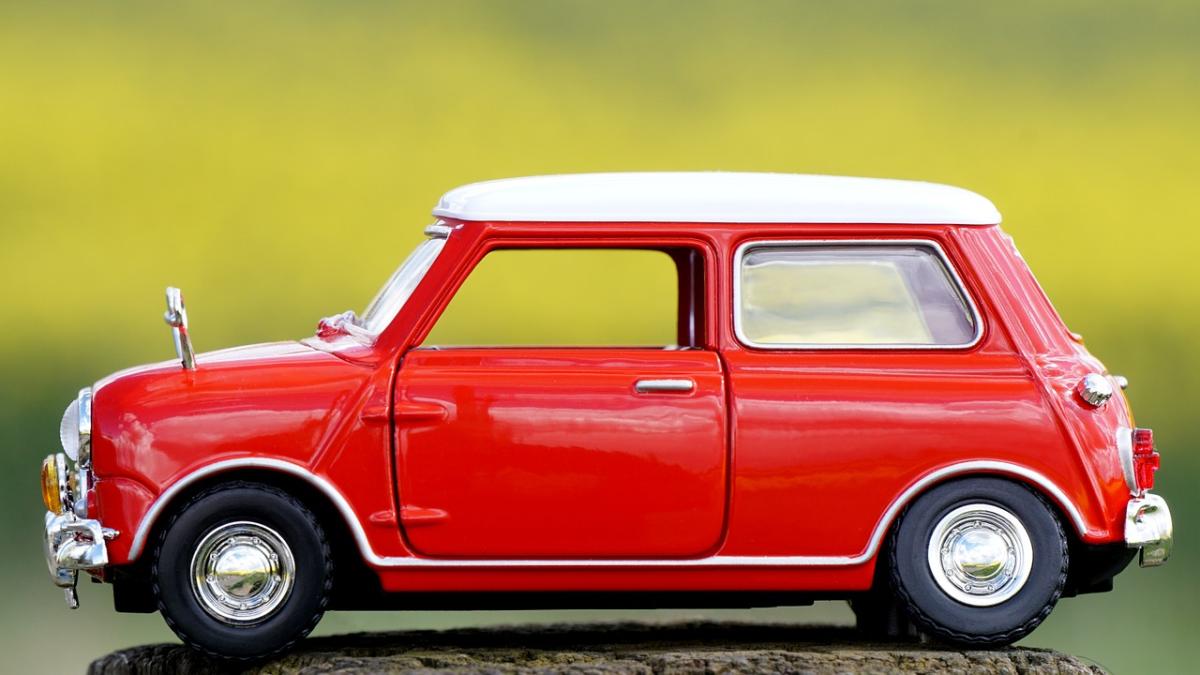 Photo of small model car