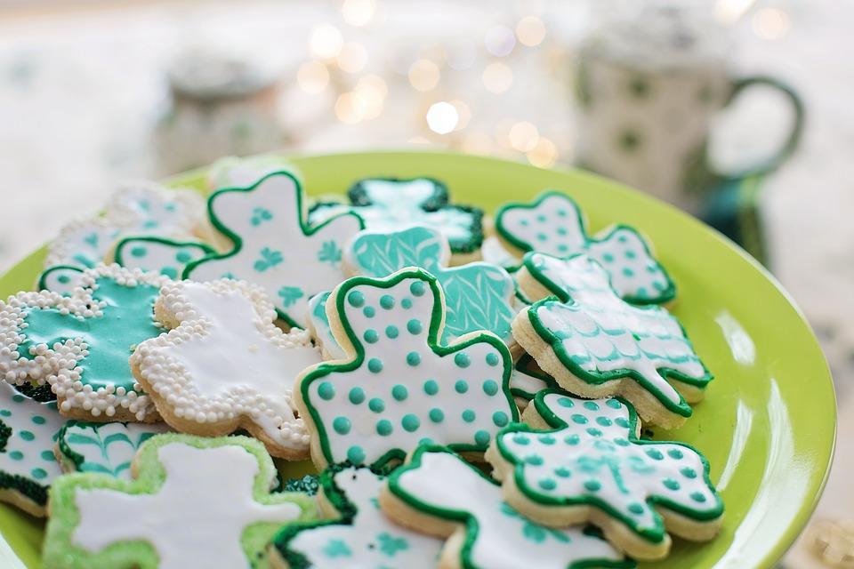 Shamrock cookies