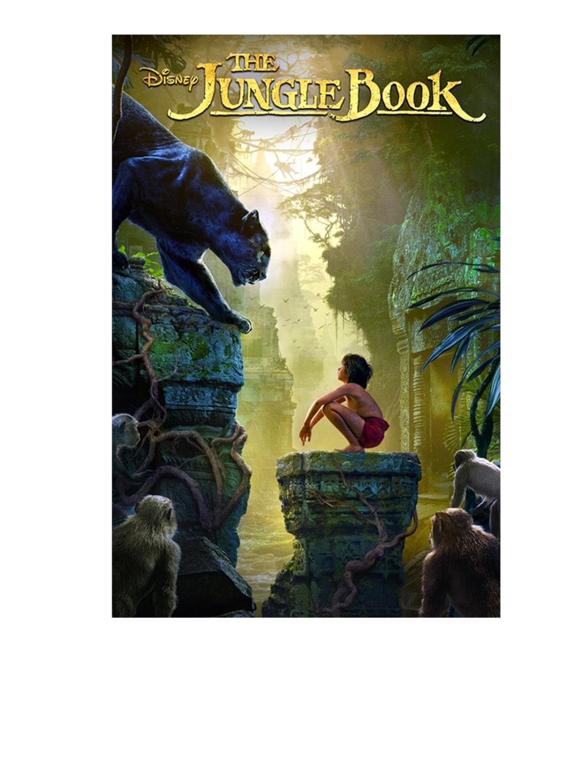 The Jungle Book movie poster