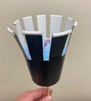 Paper cup zoetrope