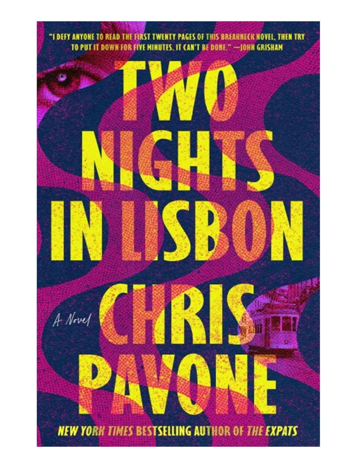 Two Nights in Lisbon book cover