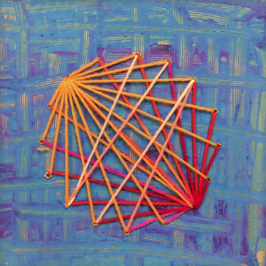 geometric string art