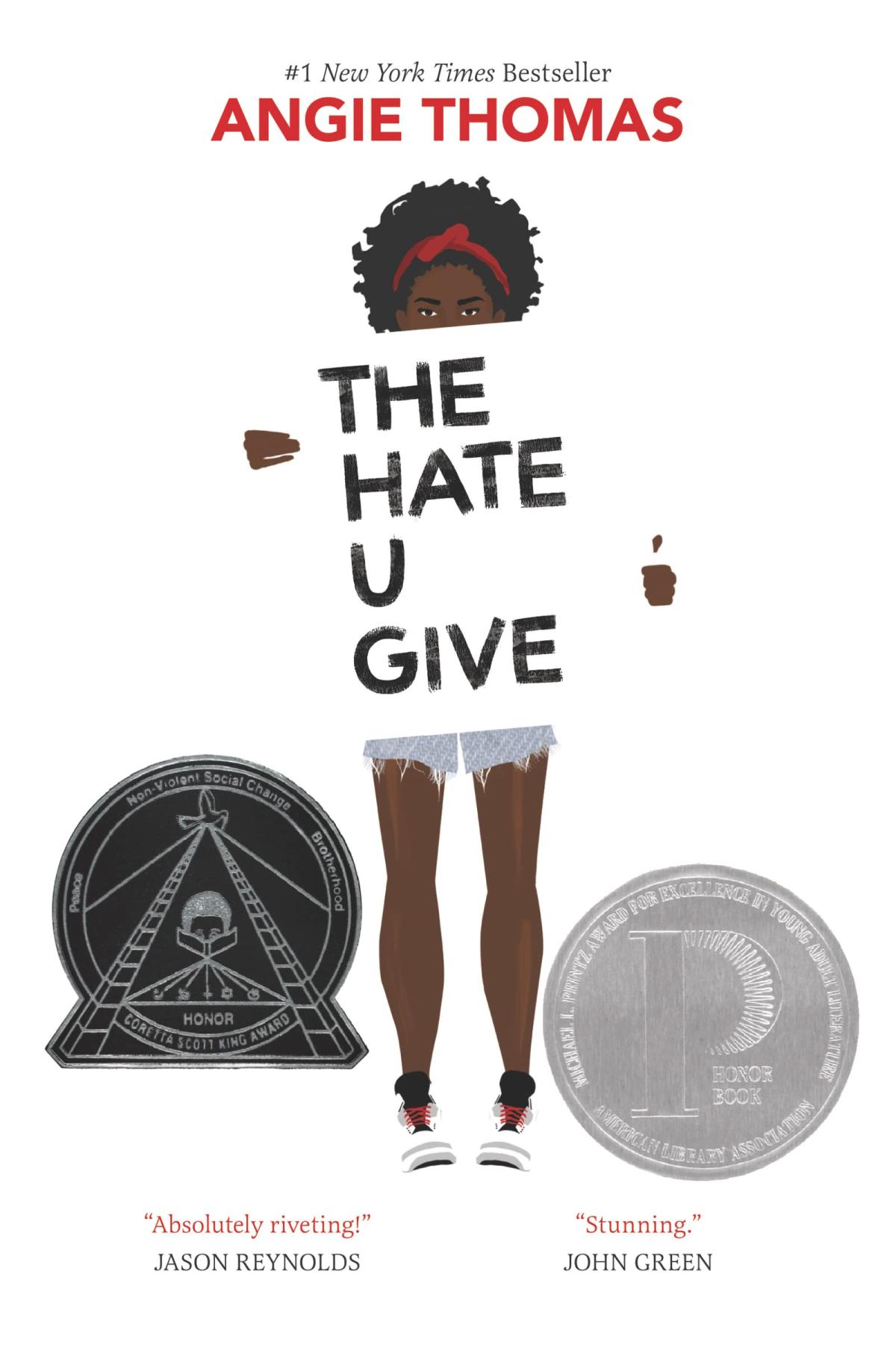 The hate u give book cover