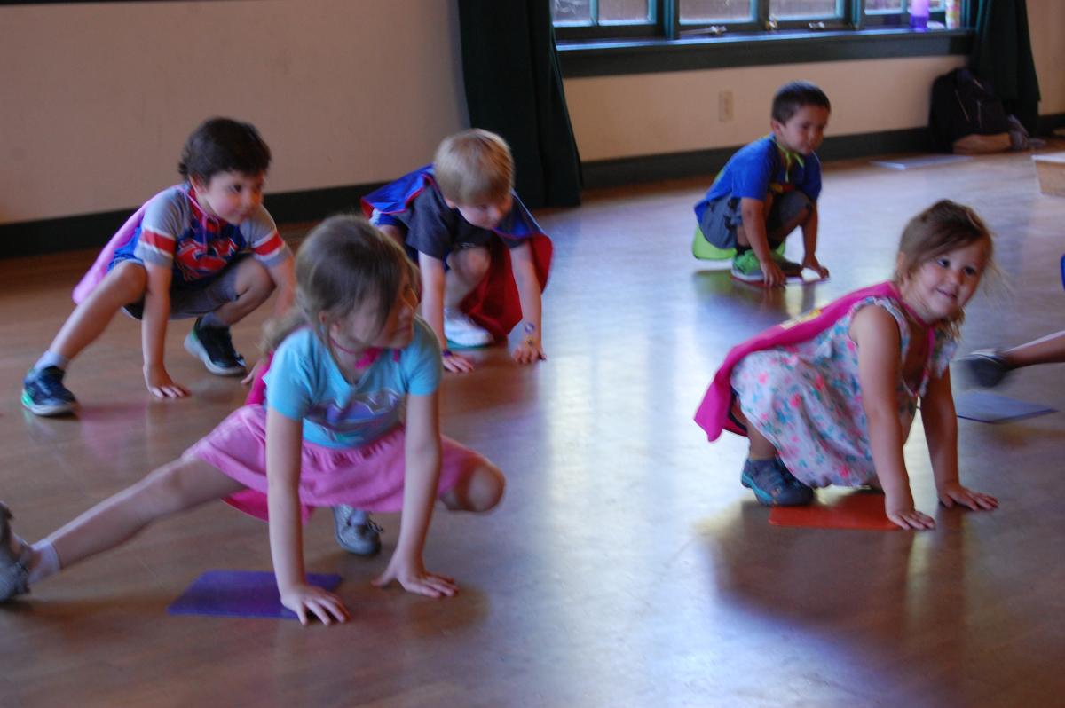 Children dancing