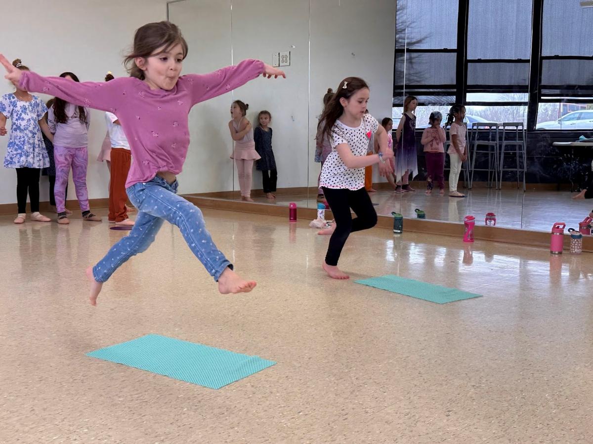 Children dancing