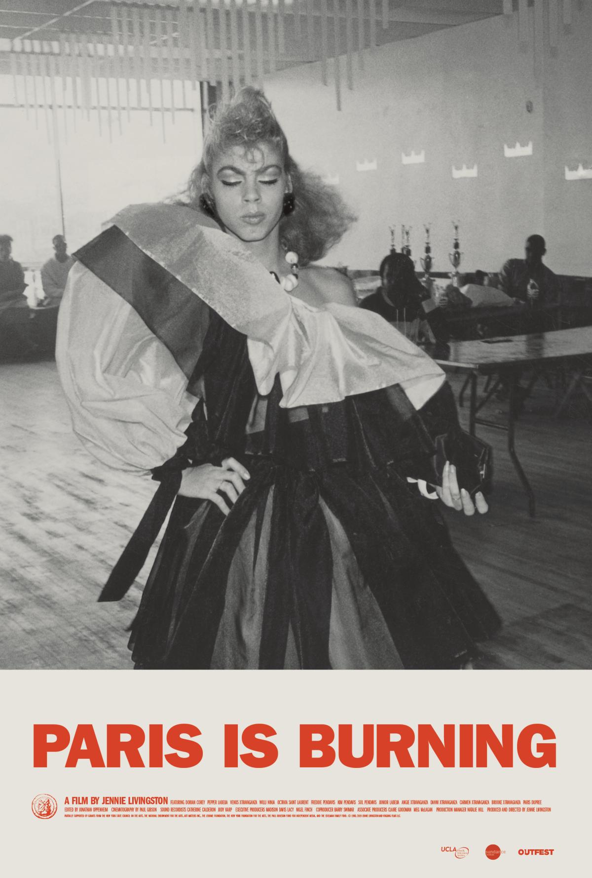 Film poster for Paris is Burning