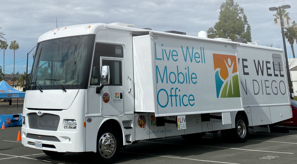Live Well Bus on Wheels