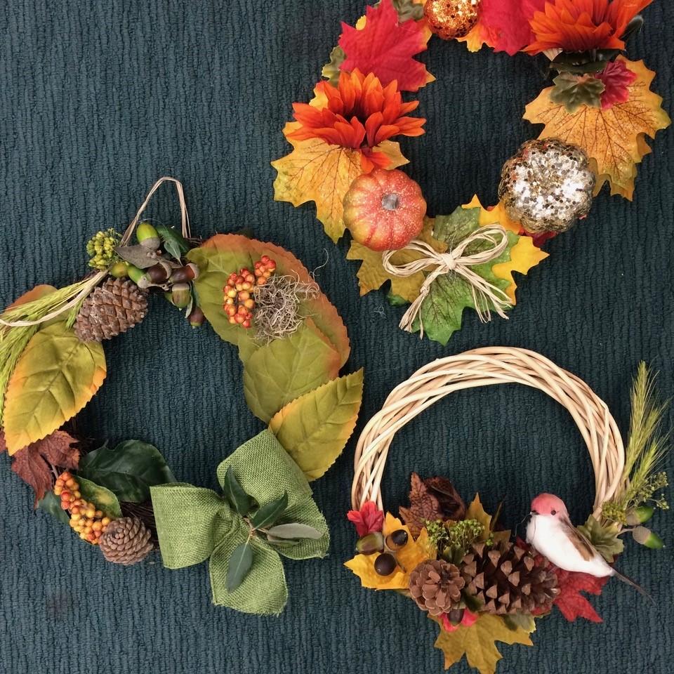 Fall wreaths