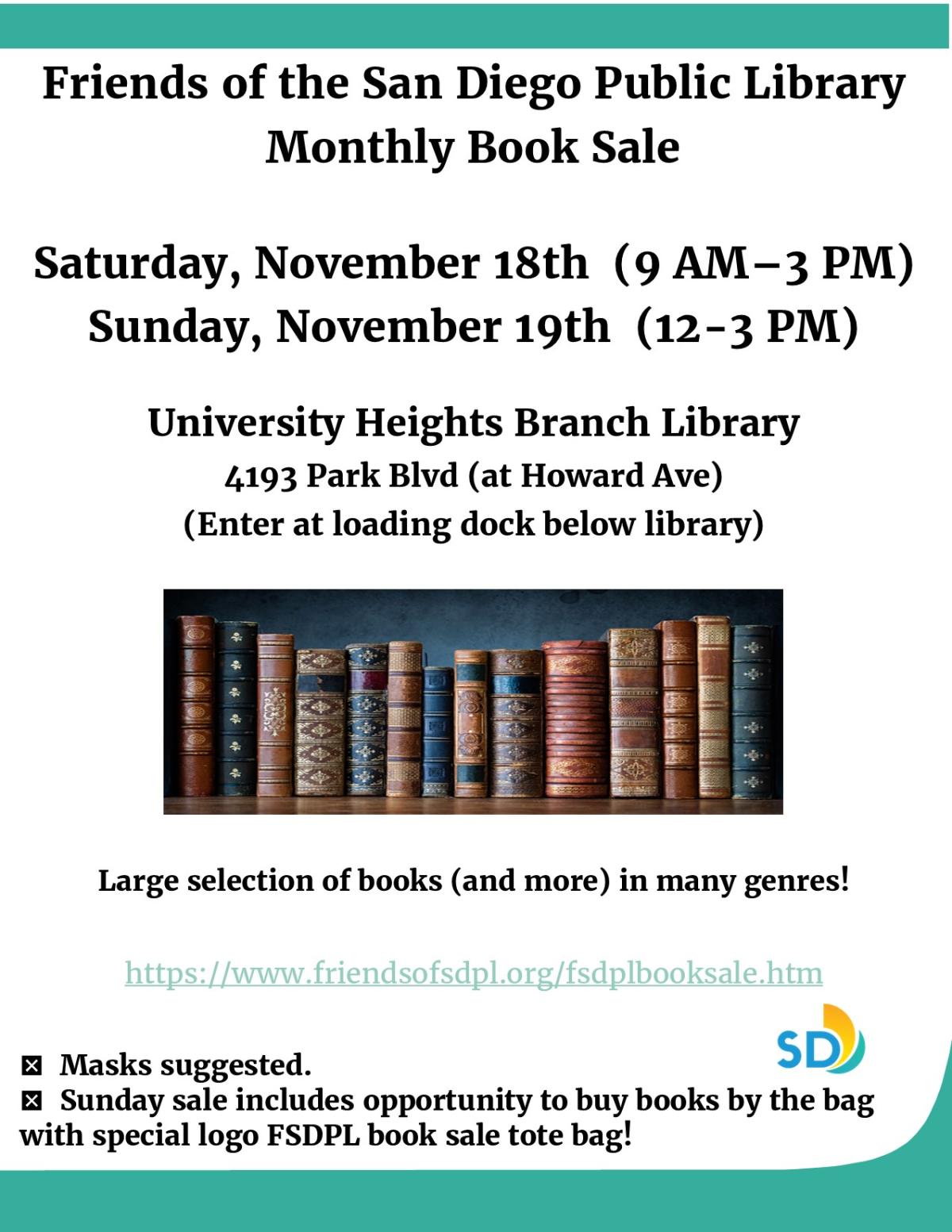 Book Sale Flyer