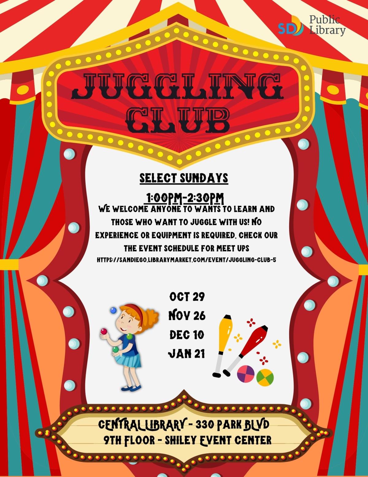 Juggling Flier