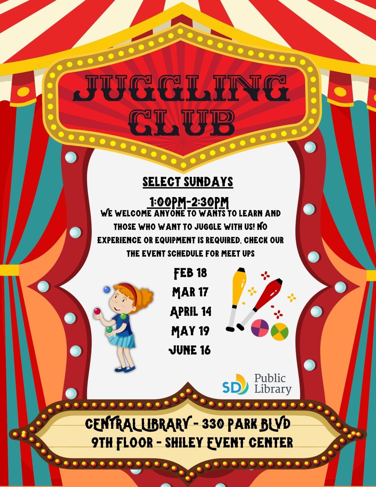 Juggling Flyer