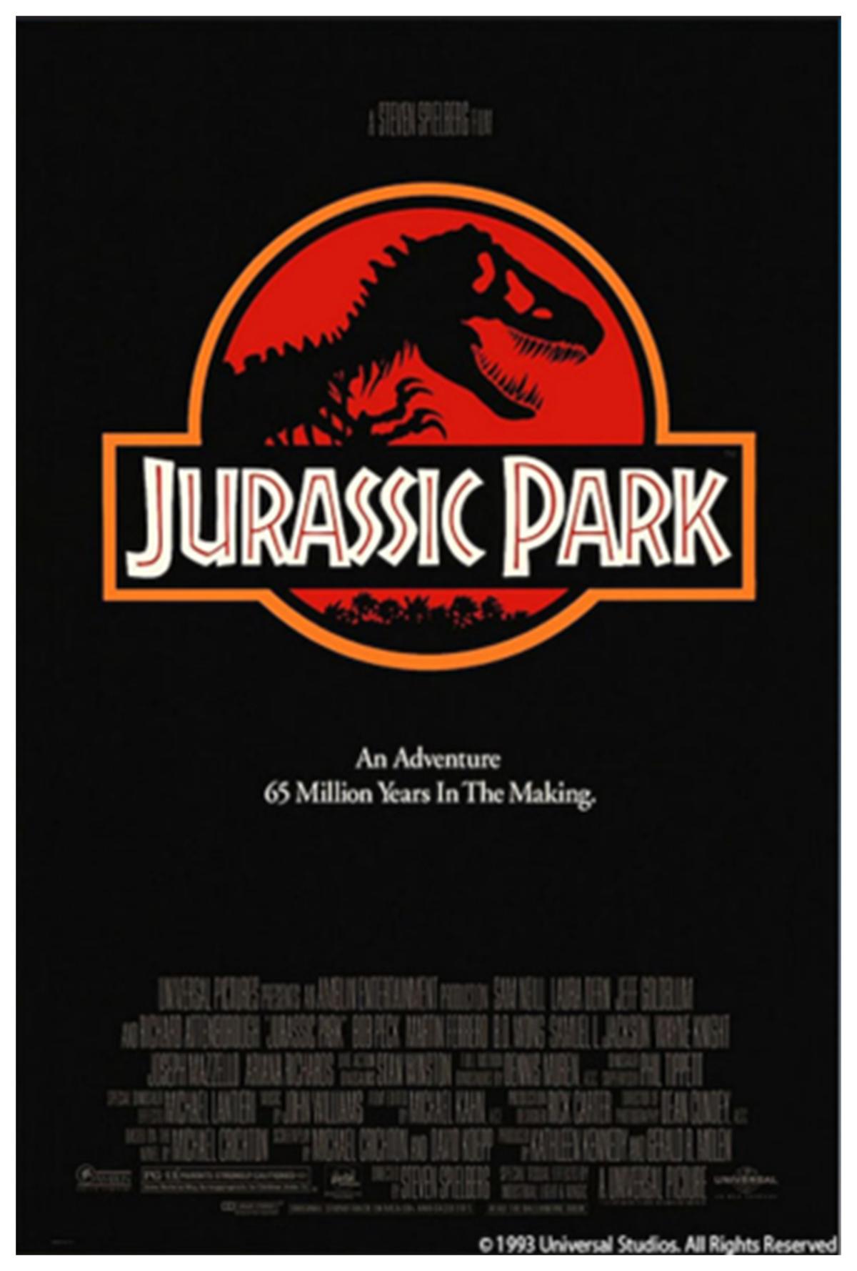 Poster for Jurassic Park