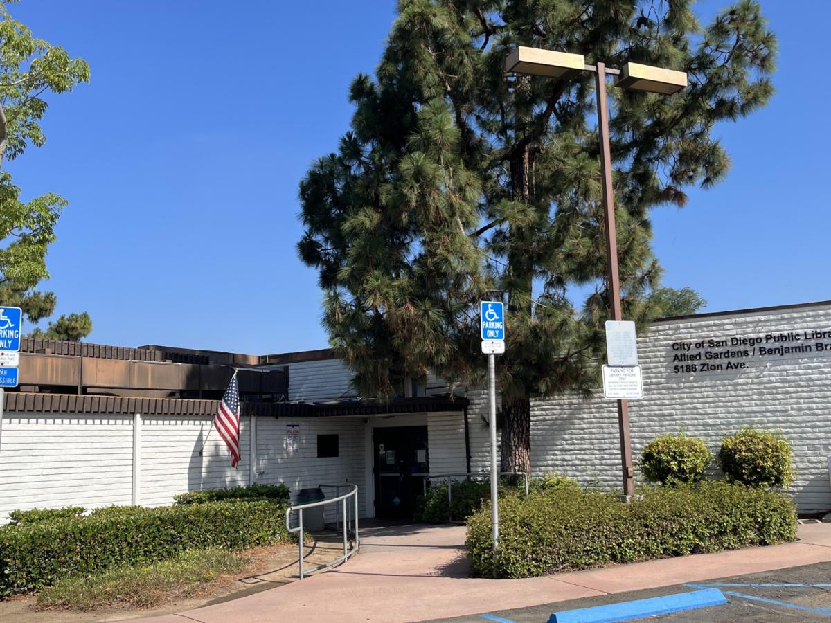 Photo of Allied Gardens library