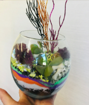 sand art terrarium