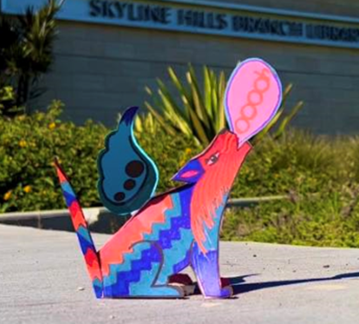 3D Paper Alebrije Craft 