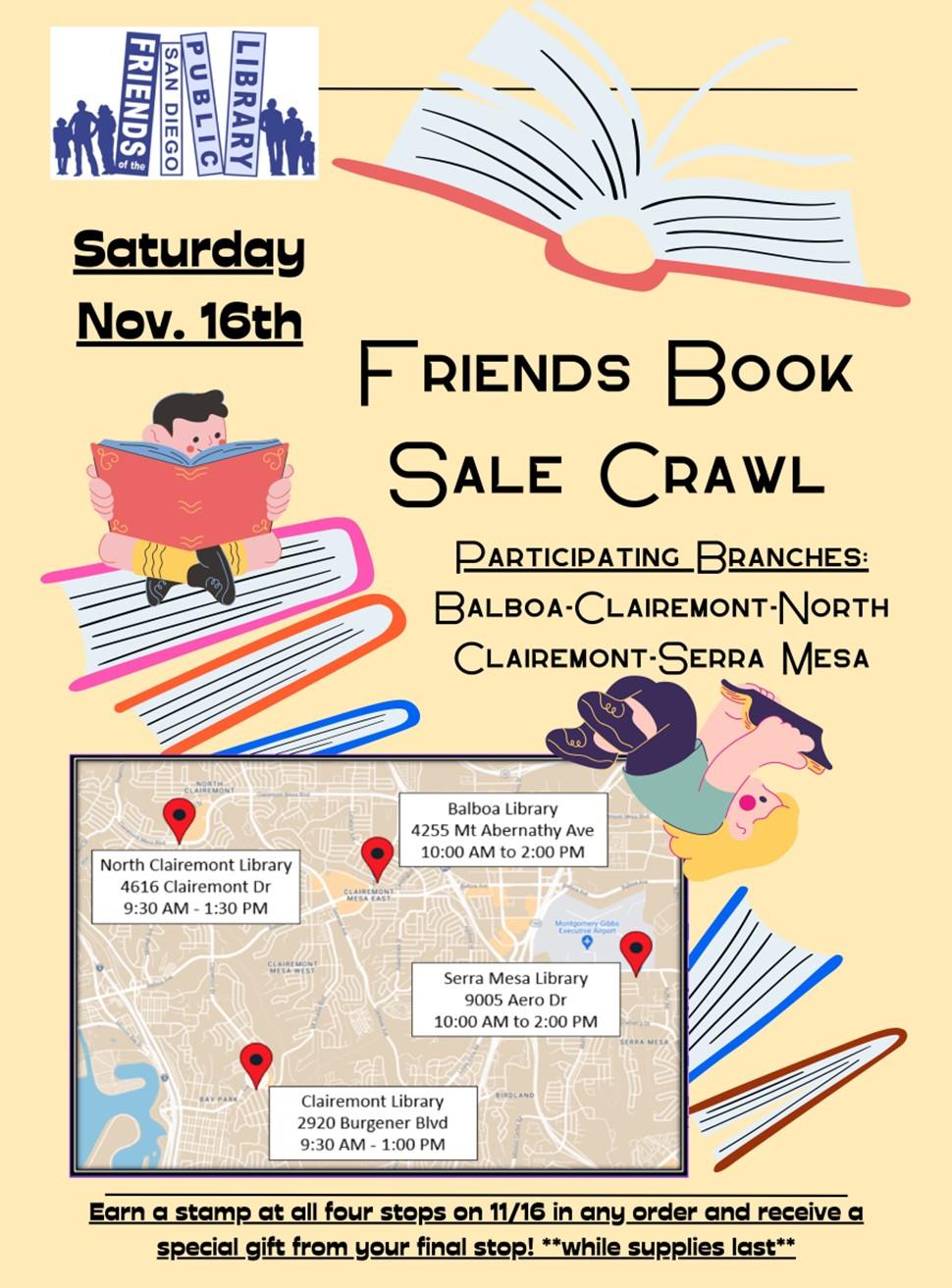 FOL Book Sale Crawl