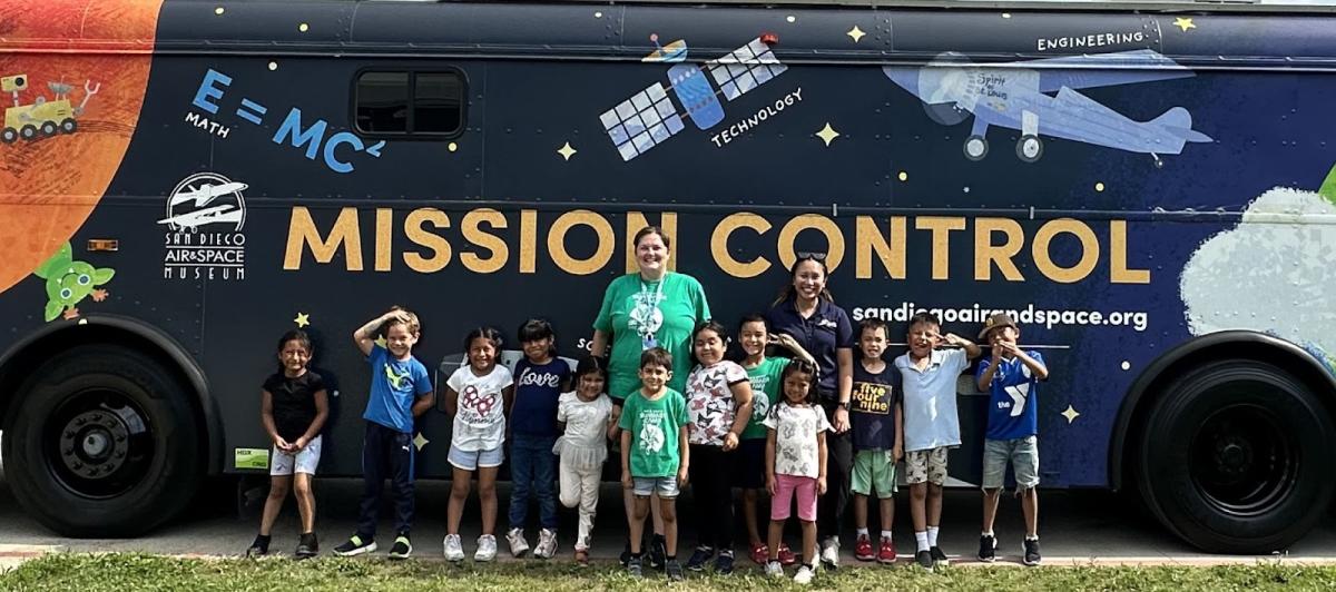 SD Air and Space Museum Mission Control Bus