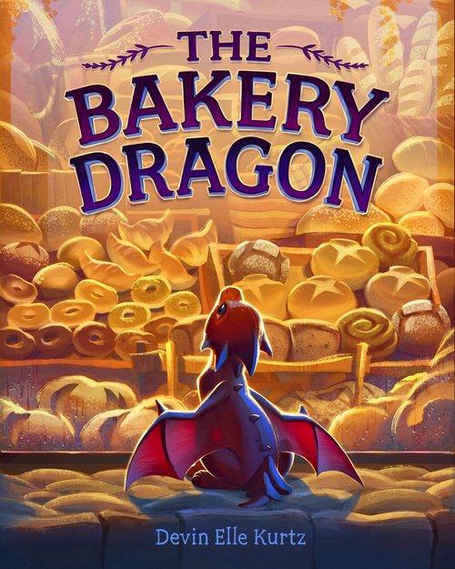 book cover for The Bakery Dragon