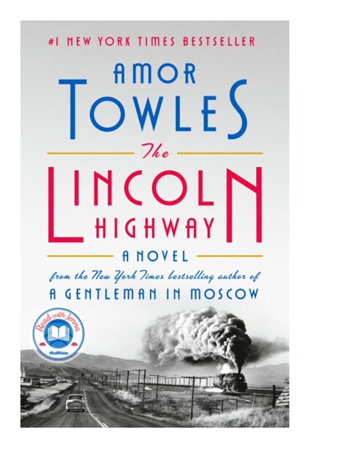 "The Lincoln Highway" book cover