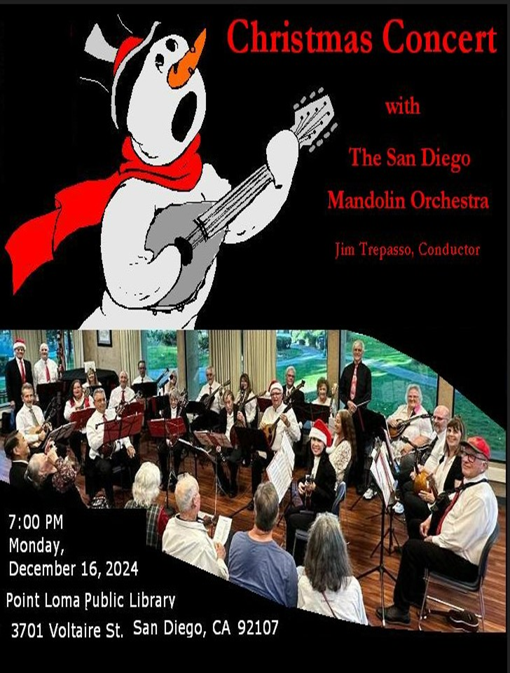 Christmas concert flyer