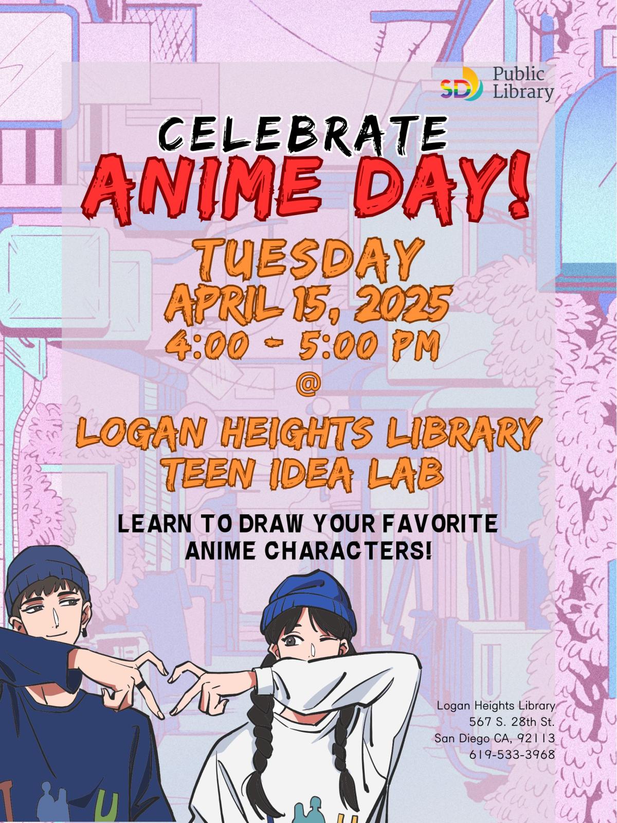 Text describing event, teens holding hands