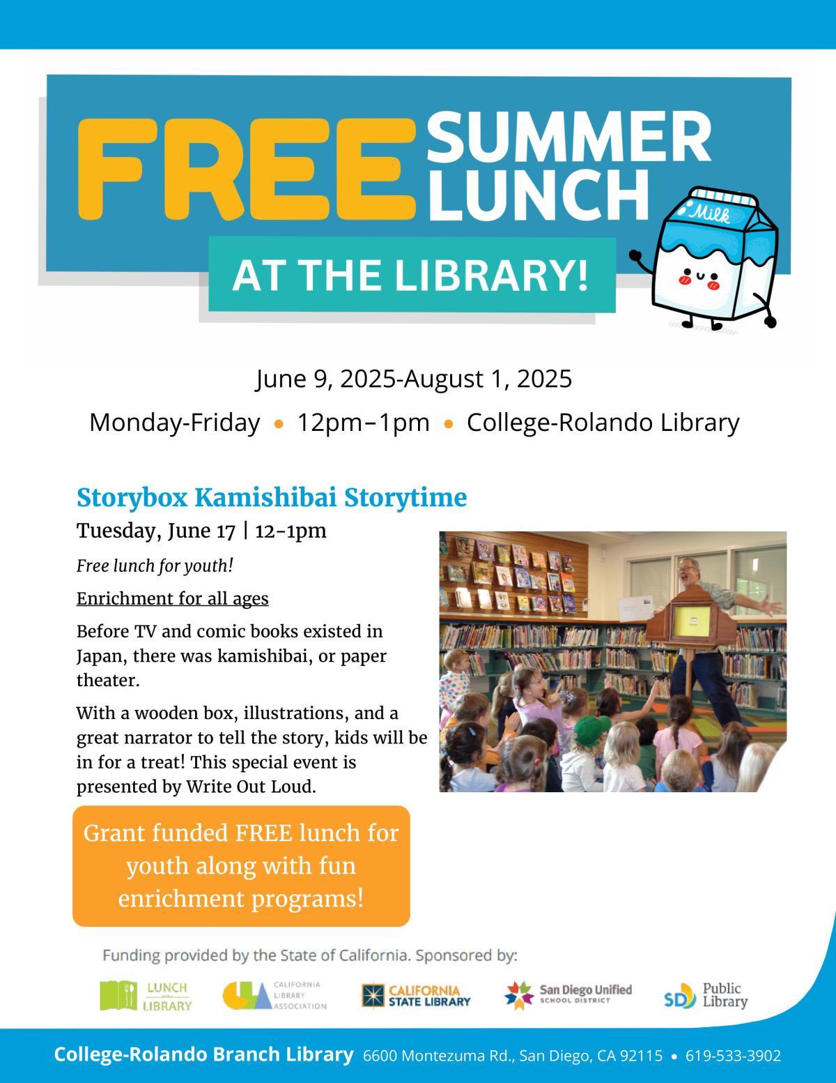 Lunch at the Library