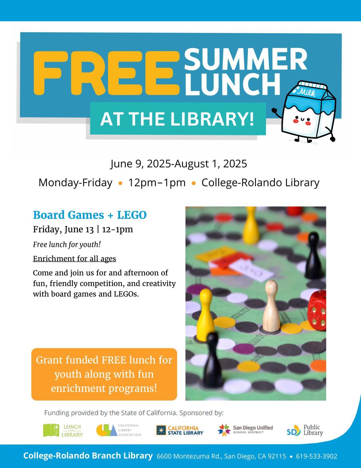 Lunch at the Library