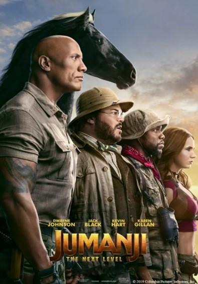 Poster for "Jumanji: The Next Level."