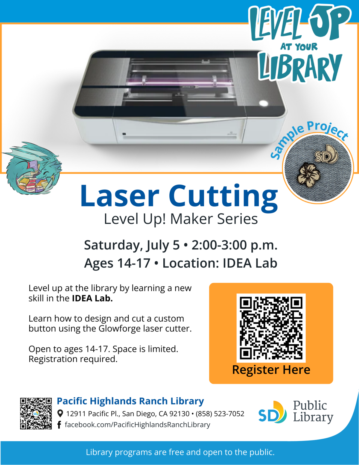 Level Up Maker Series Laser Cutting
