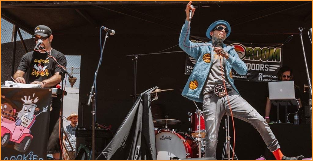 Danny Darko Performing on Stage