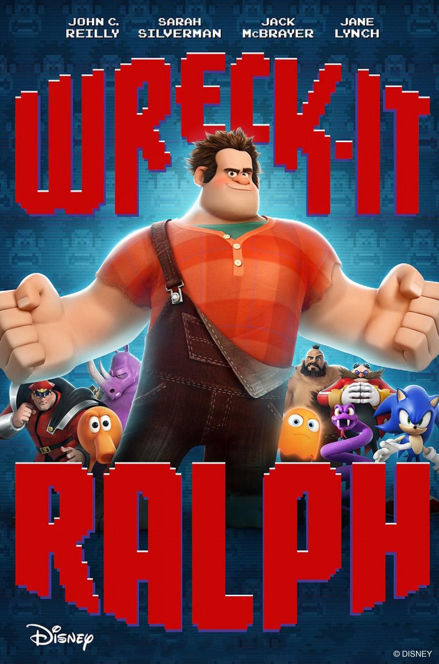 Movie Poster for Wreck It Ralph